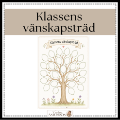 Klassens vänskapsträd - 2 versioner