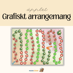 Grafiskt arrangemang - äpplet