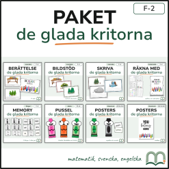 Paket - De glada kritorna