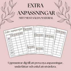 Extra anpassningar