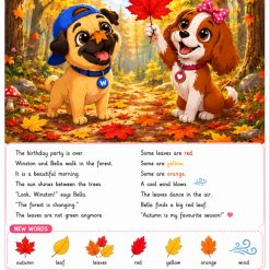 Winston & Bella – The Big Adventure | Engelska åk 1–3 | 30 kapitel + bonusmaterial