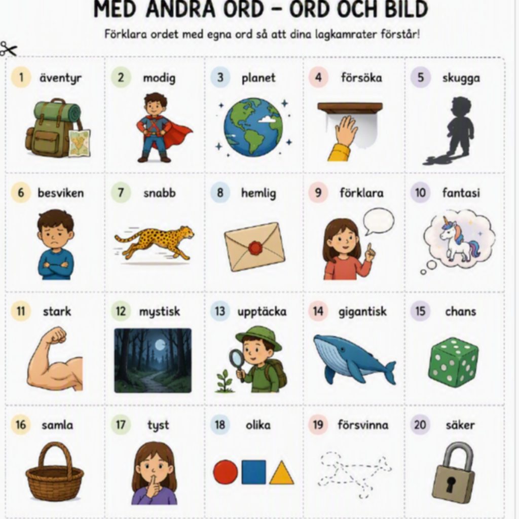 Med andra ord