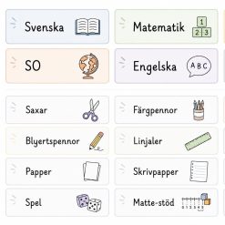 Tema: Klassrumspaket