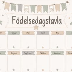Födelsedagstavla