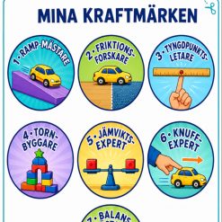 Kraft och rörelse – Professor Newtons kraftlaboratorium