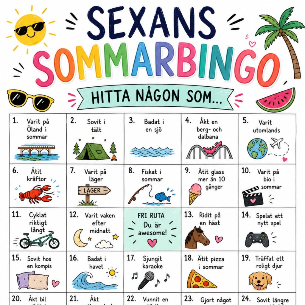 Hitta någon som.. år 6
