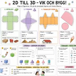 Två 2D och 3D material!