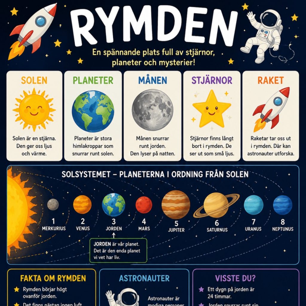 Plansch om Rymden!