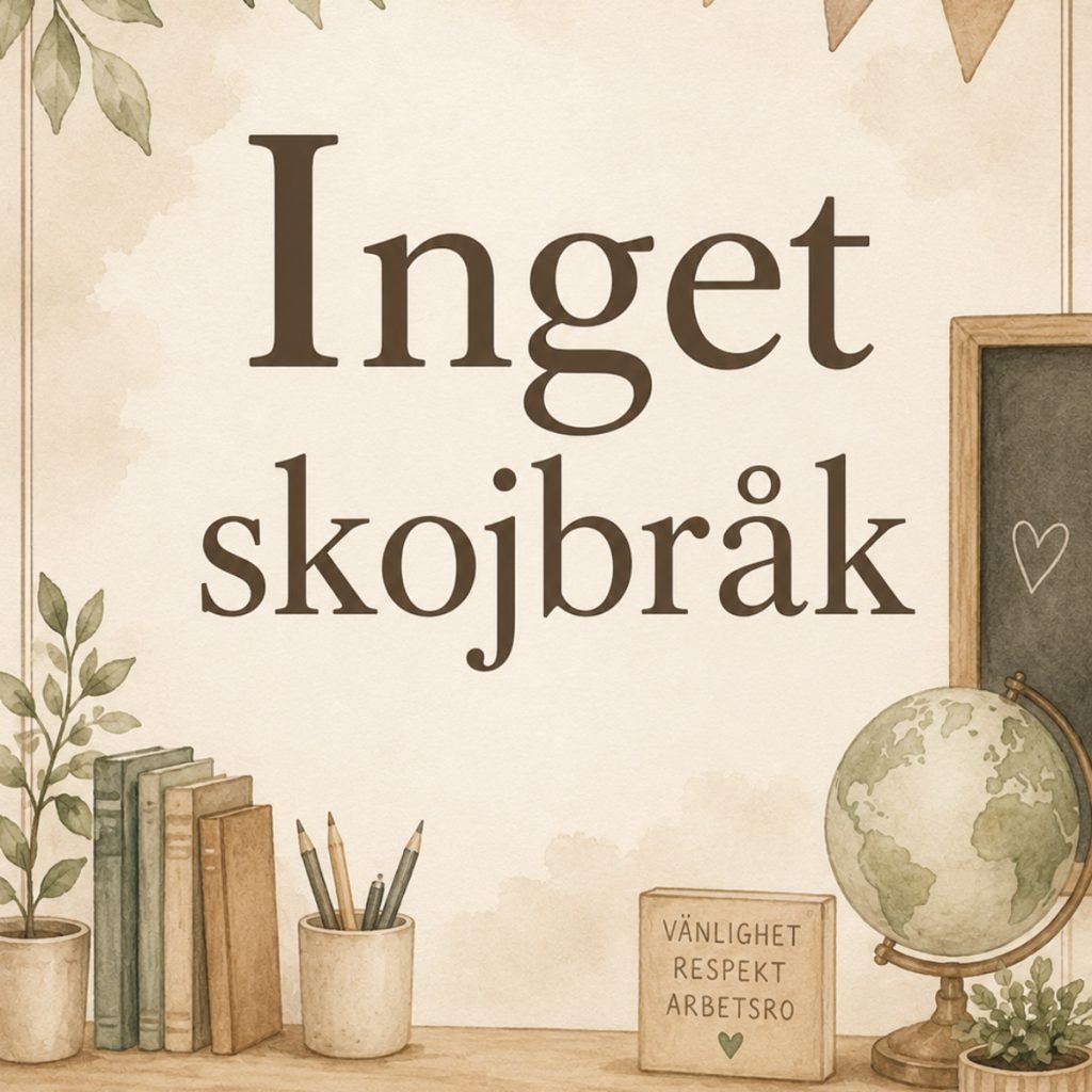 Inget skojbråk poster!