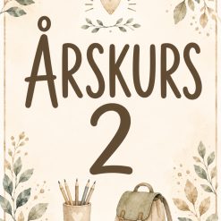 Två planscher för årskurs 2!
