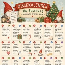 Nissekalender för årskurs 2!