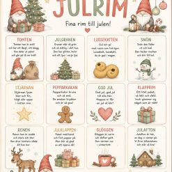 Julrim och vanliga rim för barn!