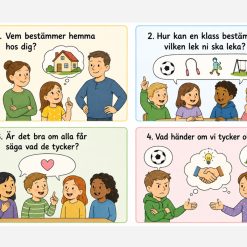Valet 2026, bildspel samt manus