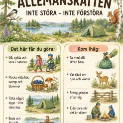 Plansch om allemansrätten!