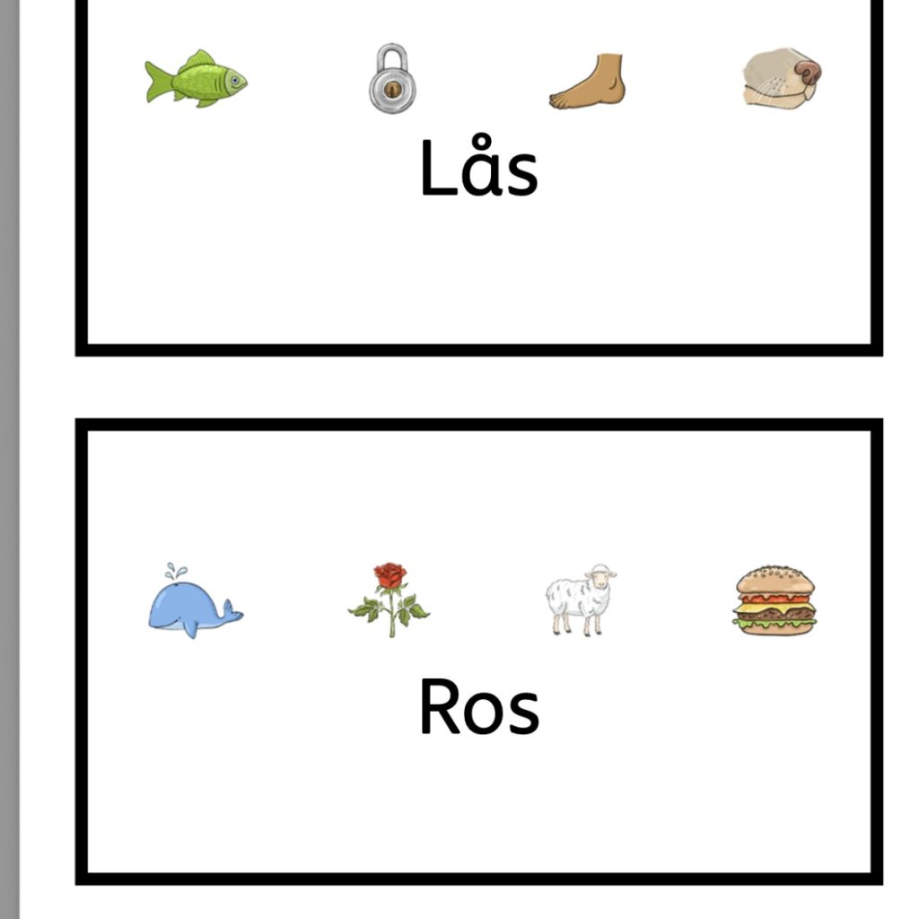 Öva att läsa steg 1