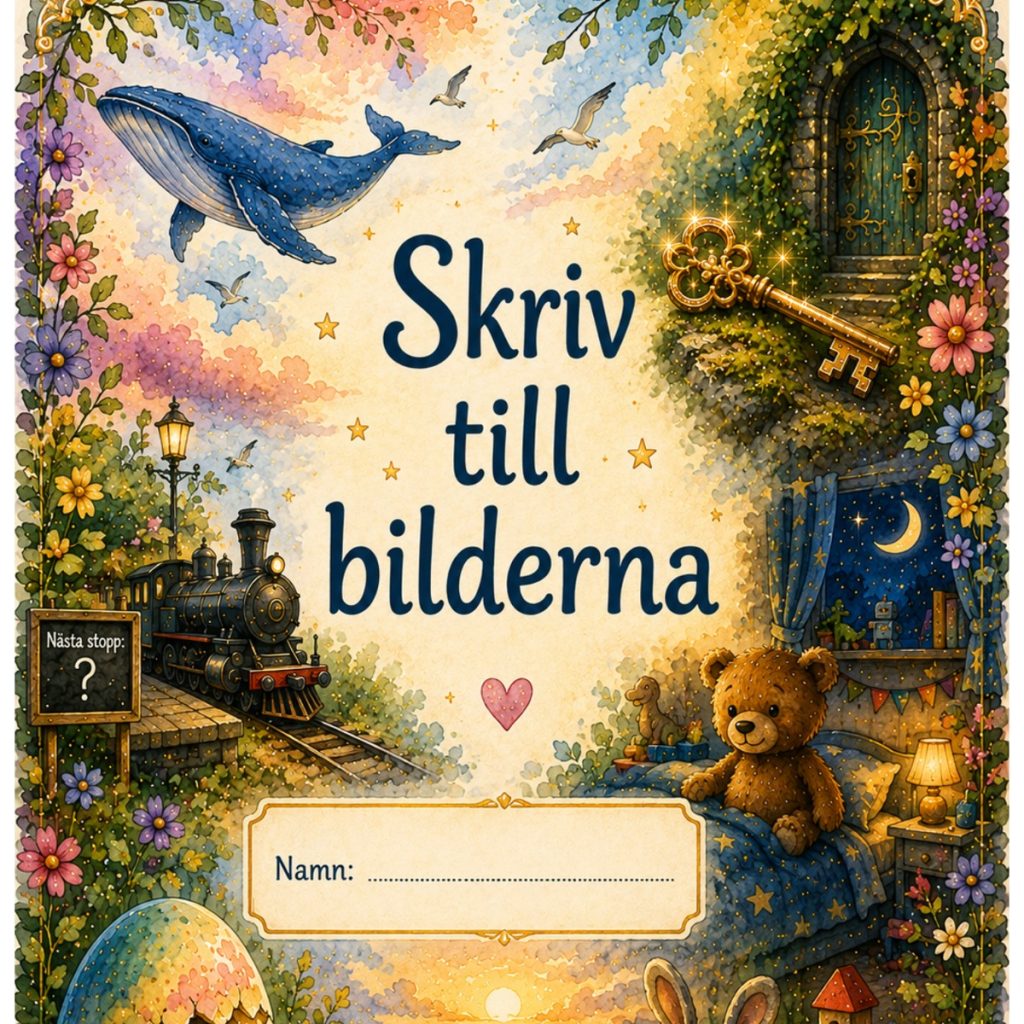 Skriv till bilderna 11 olika bilder