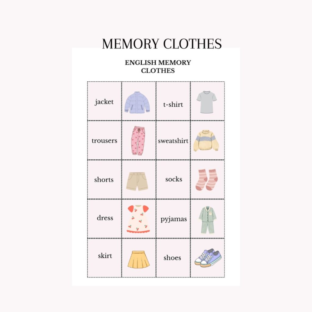 Memory clothes