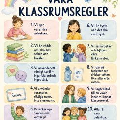 Klassrumsregler!