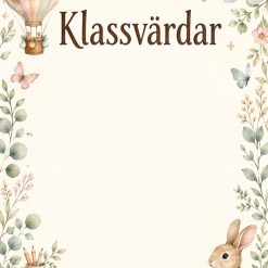 Klassvärdar!