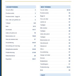 Träna inför matematiktester åk 4 - repetition och färdighetsträning