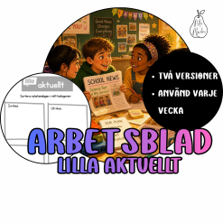 Lilla Aktuellt skola - arbetsblad