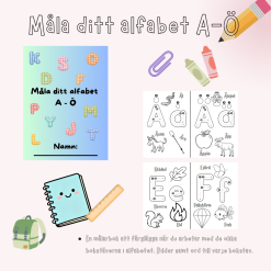 Måla ditt alfabet A-Ö