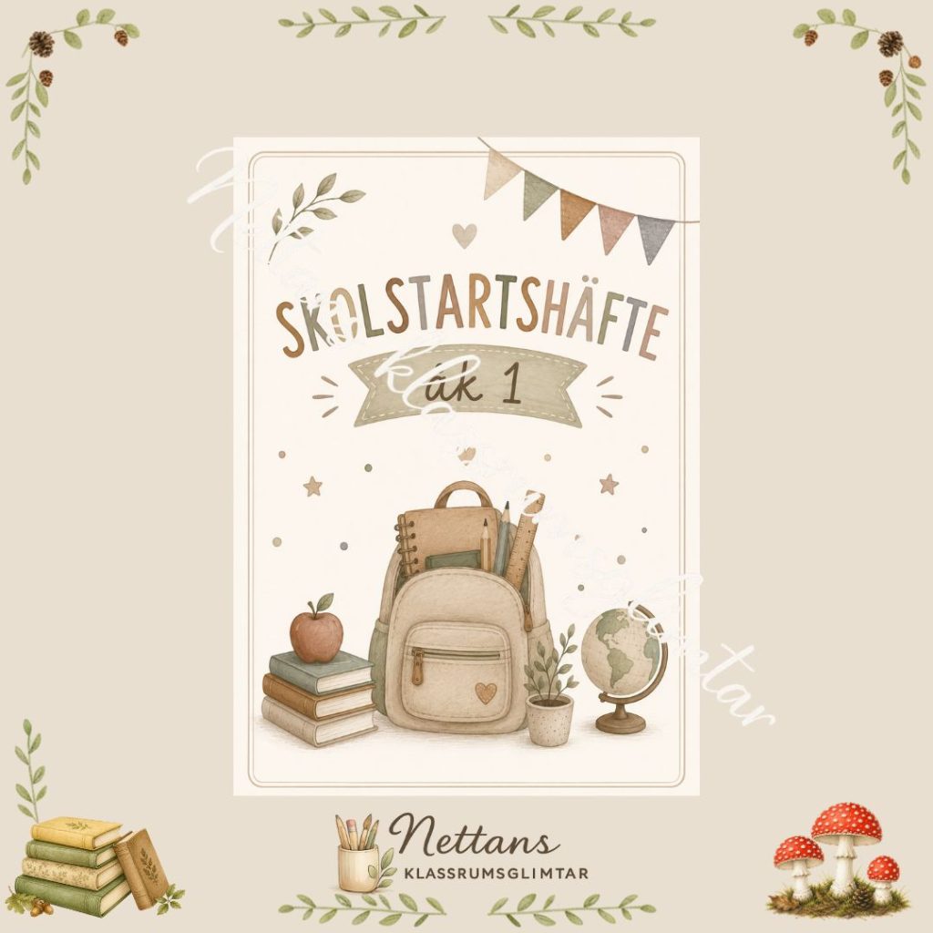 Skolstartshäfte åk 1