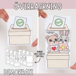 Pyssel om demokrati - Valurnor med viktiga budskap