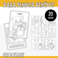 Skolstart - 20 pyssel och kluringar som bara kräver pennor