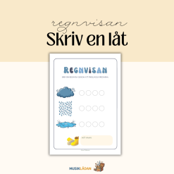 Skriv en låt - Regnvisan