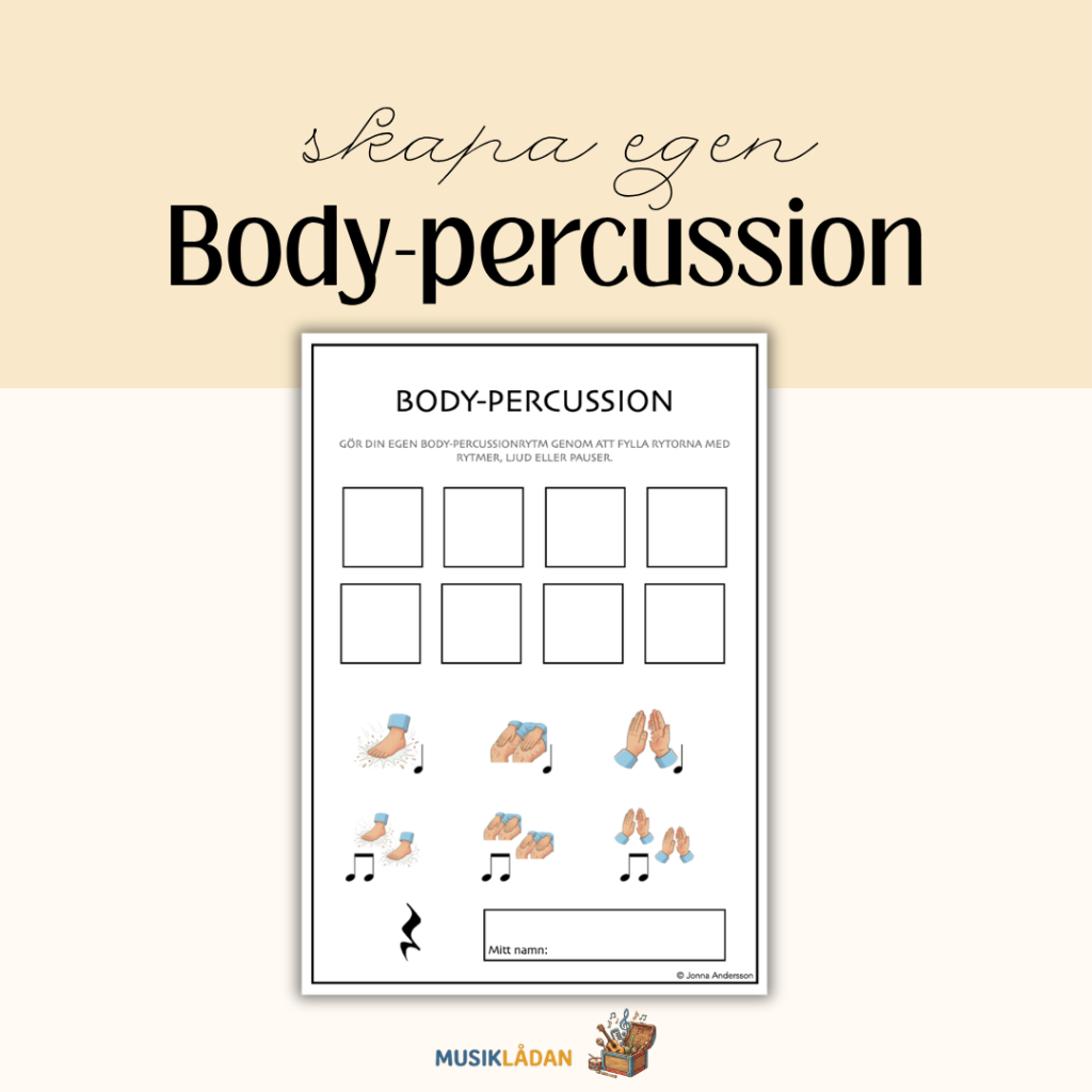 Skapa en egen body-percussion