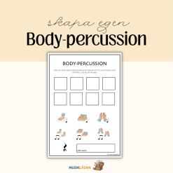 Skapa en egen body-percussion