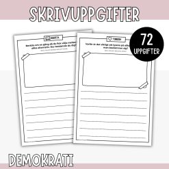 Demokrati och val - 72 kreativa skrivuppgifter