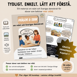 Smakprov: Frågor och svar - Valet och Sveriges demokrati