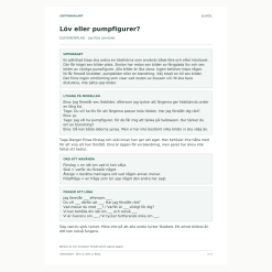 GRATIS – Hösthörnan | Muntlig minilektion i svenska åk 4–6