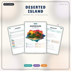 Deserted Island: Muntlig gruppövning – välj 5 av 24 till öde ön (engelska åk 4–6)