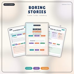 Boring Stories: Modellerande och differentierade skrivövningar (engelska åk 4–6)