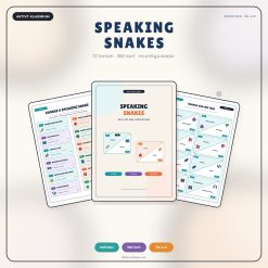 Speaking Snakes: Muntliga kedjor med bildstöd (engelska åk 4–6)