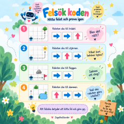 Programmering i förskolan – lekfulla kodningsövningar