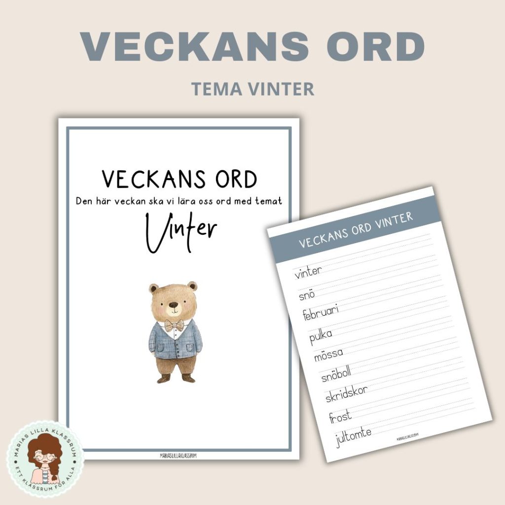 Veckans ord – vinter