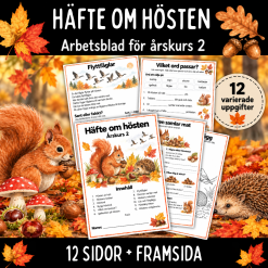 Häfte om hösten för åk 2