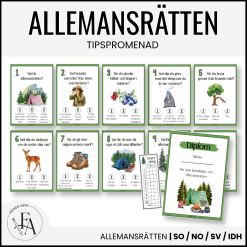 Allemansrätten | Tipspromenad