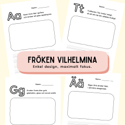 Från A till Ö: Läs, Skriv & Illustrera