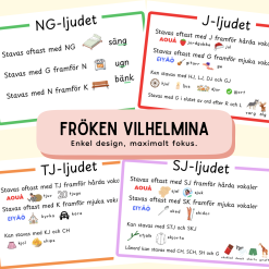 Stavningsguiden – NG, J, TJ & SJ-ljudet
