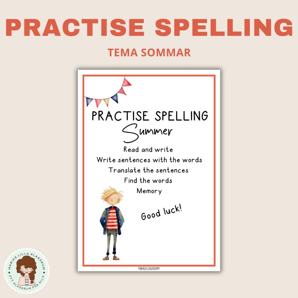 Practise spelling – summer