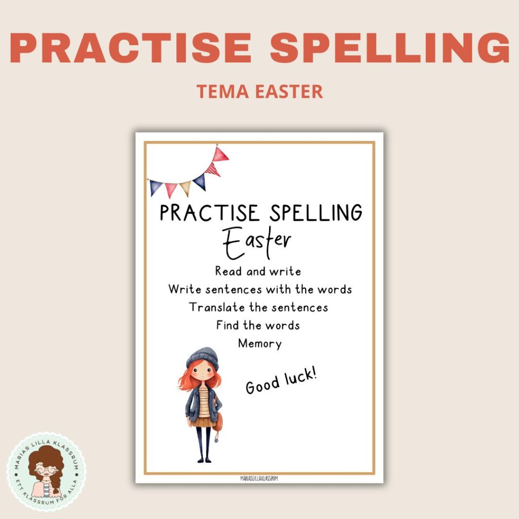 Practise spelling easter