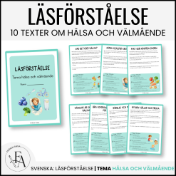 Tema Hälsa och välbefinnande | 10 Läsförståelsetexter