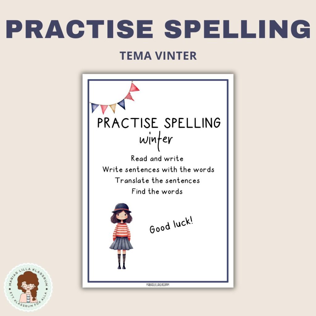Practise spelling – winter