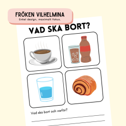 Vad ska bort? – Träna logiskt tänkande & ordförråd!