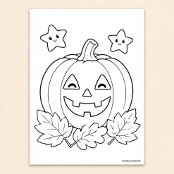 60 målarbilder - Halloween